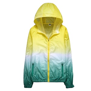 Chaqueta Cortavientos Ligera para Hombre, Sublimada, con Logotipo Personalizado, Impermeable, con Cierre, Tipo Anorak - Product Image 3