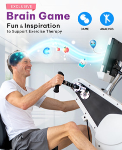 Appareil de rééducation double main-pied, vélo d'exercice à pédales, équipement de fitness pour personnes âgées et récupération post-AVC - Product Image 3