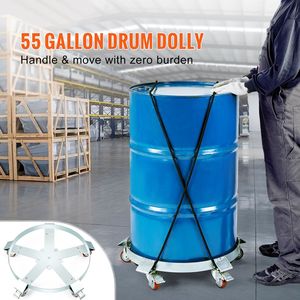 Carrello per Fusti da 55 Galloni, Capacità di Carico 1250 lbs, Carrello Manuale Anti-Ribaltamento con Supporto OEM Personalizzato - Product Image 6