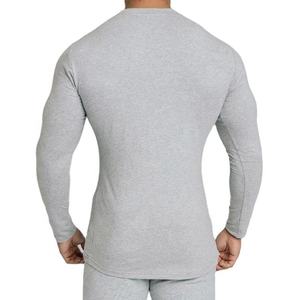 Cheap Price Men's <b>Compression</b> Sport Fit Breathable Eco-Friendly Spandex/Polyester <b>Long</b> <b>Sleeve</b> Stretchable T-<b>shirt</b> - Product Image 2