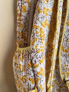 Mochilas Plegables Ligeras para Mujer, Hechas a Mano con Estampado de Bloques, 100% Algodón, de Alta Capacidad de Almacenamiento, con Cierre Personalizado, Calidad de Exportación - Product Image 4