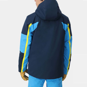 Traje de Nieve de Diseño Superior, Chaqueta de Esquí Impermeable para Hombre con Aislamiento Térmico y Cierre de Cremallera, Chaqueta de Esquí con Capucha para Hombre - Product Image 2