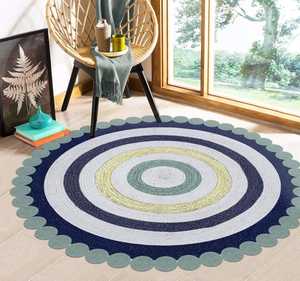 Tapis de sol en fibre de jute 100% naturelle et biodégradable, vente en gros pour salon et chambre - Product Image 1
