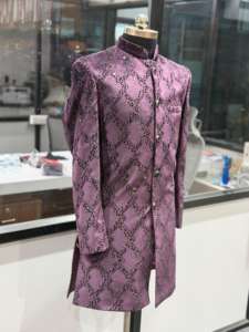 Conjunto de Vestido Indo Occidental Banagala de 2 Piezas de Alta Calidad y Lujo para Fiestas Étnicas Modernas, Disponible al Mejor Precio - Product Image 3