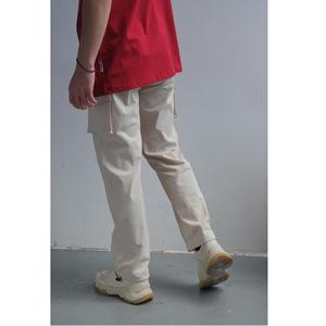 Pantalon cargo unisexe épais en tissu Oxford, kaki, absorbant l'humidité, toutes saisons, pour le travail et le bureau, vente en gros, fabriqué au Vietnam - Product Image 5