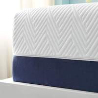 Matelas en mousse à mémoire de forme personnalisable à prix d'usine, 10 cm, taille King Queen, confortable, pour chambres à coucher et applications scolaires, compressé