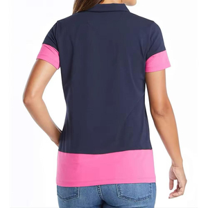 เสื้อโปโลผู้หญิงมาใหม่ ผลิตจากผ้าฝ้าย แขนสั้น เนื้อผ้าคุณภาพสูง สไตล์ลำลอง สปอร์ต ลายพิมพ์ - Product Image 2