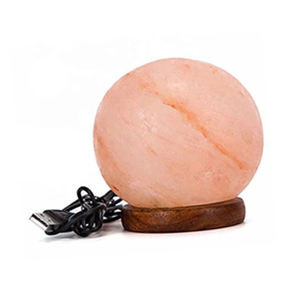 Lámparas de Sal Rosa del Himalaya Hechas a Mano, con un Encantador Diseño Circular Tallado, Decoración para el Hogar, Artesanía Natural, Creaciones Personalizadas - Product Image 3