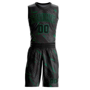<b>Top</b> Quality Cheap Price Basketball Jersey Sports wear Adults Basketball Reversible <b>Men</b>’s <b>Mesh</b> Jersey Sublimation Basketball Set - Product Image 2