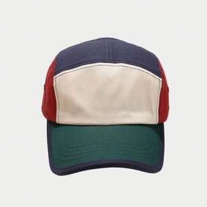 Gorra de Béisbol de 5 Paneles con Contraste de Color, Estilo Retro Americano, para Mujer y Hombre, Primavera-Verano 2023, Gorras Casuales y Deportivas - Product Image 4