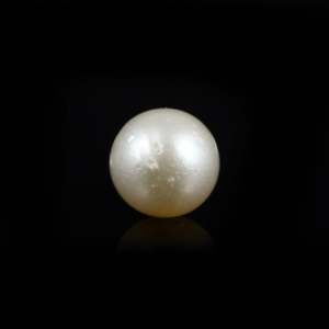 Loose Freshwater Pearl 11.1 Carat 12mm AAAA Grade White Pink Handcrafted Gemstone for Fine Jewelry - Product Image 2