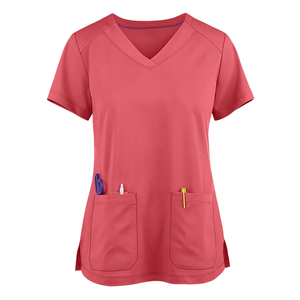 Saomai FMF usine échantillon gratuit haut gommages médicaux ensemble uniforme pour hommes femmes infirmière hôpital survêtement vêtements grande taille respirant - Product Image 1