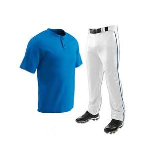 Printing Breathable Softball Wear Cheap Blank Baseball Uniform Set 100% Polyester Quick Dry - Product Image 2