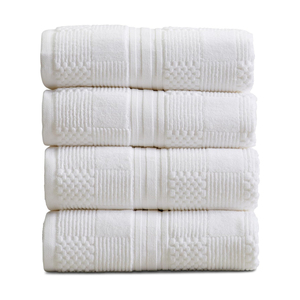 Serviettes de bain 100% coton, tapis de bain durables, motif uni, très absorbantes, écologiques, séchage rapide, douces - Product Image 3