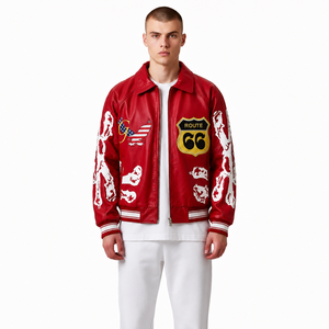 Veste en PU COLD SPIRIT IMPEX de qualité supérieure, nouveau style, 100% cuir de vache véritable, séchage rapide, respirante, streetwear, automne, décontractée, pour hommes - Product Image 1