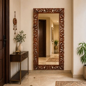 Elegant Rectangular Accent Mirror for Modern Homes Nature Inspired Framing with Refined Decorative Beauty - Product Image 6