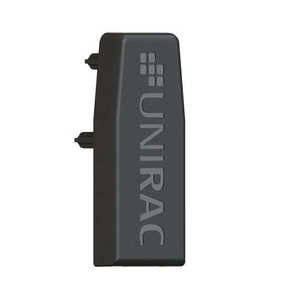 Monture solaire Unirac Solarmount Black End Cap Rail standard System-309003P de montage solaire - Product Image 1
