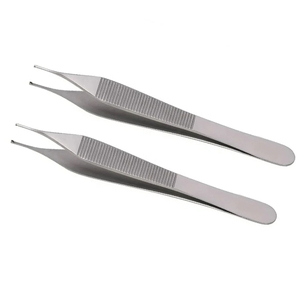 คีมแอดสันแบบมีฟันและไม่มีฟัน สำหรับการผ่าตัดและทำแผล คีมแอดสันคุณภาพดี ราคาถูก รับผลิตแบบ OEM - Product Image 6