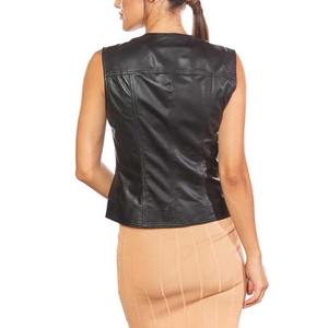 Gilet de moto tendance en cuir véritable coupe-vent grande taille pour homme, sécurité pour la course, sur mesure 2026 - Product Image 5