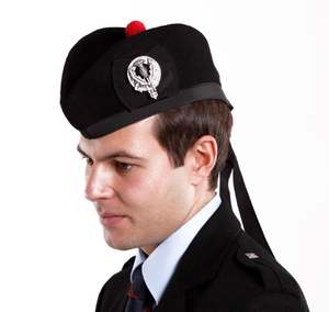 Chapeaux écossais en tartan, chapeaux Glengarry, chapeaux en laine Tam O Shanter, bérets avec pompon, chapeaux écossais traditionnels pour les fêtes costumées des Highlands - Product Image 1