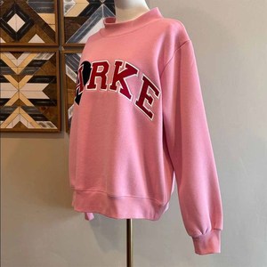 Sudadera Unisex de Cuello Redondo Roja con Diseño de Letras Bordadas, Corte Holgado, Algodón, Invierno, 370g, 2 Piezas - Product Image 2