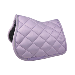 Tapis de selle d'équitation respirants en satin pour le dressage, rembourrés en laine et coton, fabriqués au Pakistan pour l'équitation et le saut d'obstacles - Product Image 3