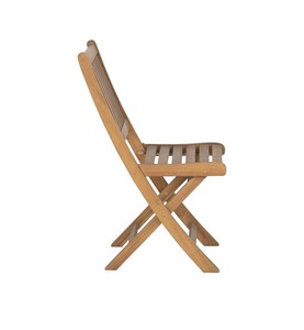 Silla plegable de madera de acacia Premium | Asientos duraderos para exteriores con listones para cafeterías, patios y resorts | Proveedor de Vietnam - Product Image 2