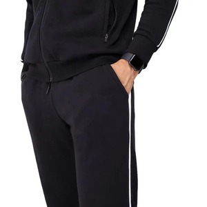 Basic cotton tracksuit made for regular use featuring lightweight breathable fabric comfortable fit and minimal design - Product Image 3