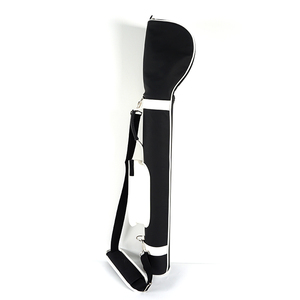 Sac de golf imperméable en toile et cuir avec logo personnalisé, fabricant de sacs de golf pour hommes - Product Image 1