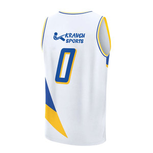 Maillot de basket-ball au design unique, 100 % haute qualité, imprimé par sublimation, en vente - Product Image 2