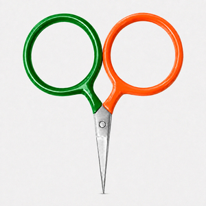 Ciseaux de broderie miniatures bleus et jaunes en gros, couleur personnalisée, acier inoxydable tranchant, ciseaux de couture et d'artisanat, prix d'usine - Product Image 5