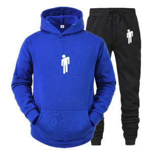 High Quality Outdoor tracksuits for men/ Hooded Custom Jogging Suits best fitness jogger Hoody sets for men - Product Image 6