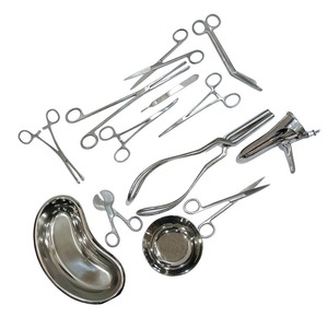 Kit d'instruments chirurgicaux gynécologiques manuels de qualité supérieure en acier inoxydable pour usage clinique et hospitalier (vente en gros) - Product Image 4