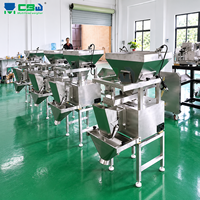 Peseur linéaire modulaire à tête unique, machine d'emballage de graines de noix de riz 125g 250g 500g 1kg