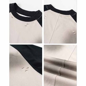 Streetwear <b>T</b>-<b>Shirt</b> - <b>Vintage</b> <b>T</b>-<b>Shirt</b> Slashed Design - Spray Color - 230G Heavyweight Fabric Available From Twin City - Product Image 4