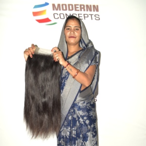 Indian Temple <b>Hair</b> Unprocessed Raw <b>Braiding</b> <b>Hair</b> Wholesale 100% Natural Remy Double Drawn Silky Wig Human <b>Hair</b> <b>Extension</b> - Product Image 5