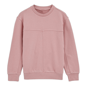 เสื้อสเวตเตอร์คอกลมสีพื้นถักจากผ้าฝ้ายแบบสวมใส่ได้ทั้งชายและหญิง สไตล์ลำลองสำหรับฤดูใบไม้ร่วง ทรงปกติ - Product Image 1