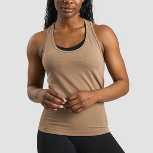 Nueva Camiseta Deportiva de Tirantes Largos con Cuello en U para Mujer, Transpirable, Absorbente de Sudor, para Entrenamiento Deportivo, Compresión - Product Image 6