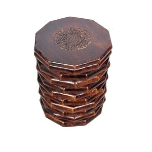 Reposapiés Multiusos de Madera Maciza, Taburete para el Dormitorio, Decoración para el Hogar, para Sala de Estar, Dormitorio y Uso en Exteriores - Product Image 5