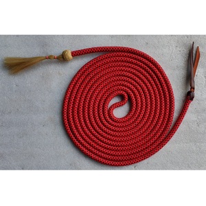 Rênes Mecate 22' pour chevaux, en cuir/tissu durable avec boucle, OEM disponible, produits équestres, prix de gros - Product Image 1