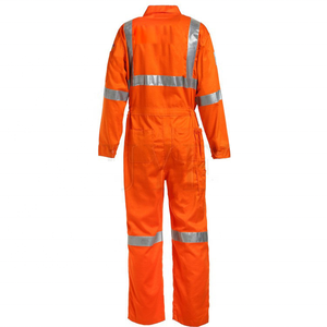 Arc Flash Electrical Safety Protective Uniforms Workwear Clothing Fire Safety Working Suit 100% Cotton Hi-vis Workwear - Product Image 3