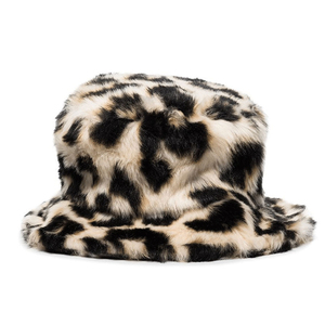 Custom Label Logo Inner Fur Warm Rip Distressed <b>Corduroy</b> Terry Adjustable Fit Bucket <b>Hat</b> Breathable Wholesale Price Bucket <b>Hats</b> - Product Image 1
