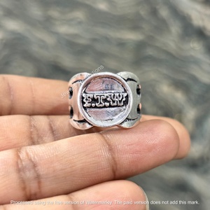 Wholesale F.T.W Solid 925 Silver Plated <b>Ring</b> for Men Handmade Jewelry Bulk Environmental Friendly Fast Fashion - Product Image 2
