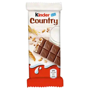 Kinderr Country, paquet de 15 barres - IMPORTÉ du Royaume-Uni - Expédition depuis le Royaume-Uni - Product Image 1