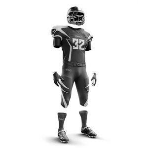 Uniforme d'équipe 100% polyester pour toutes les saisons, nouvelle arrivée, utilisation en extérieur, uniforme de football américain, couleurs et logo personnalisés - Product Image 4