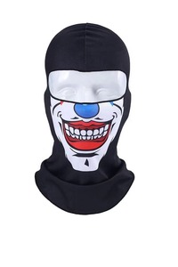 Pasamontañas Negro Completo con Estampado de Sonrisa, 100% Poliéster, Unisex, para Exteriores, Adulto, 56-58cm, Transpirable e Impermeable - Product Image 6