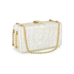 Handmade Eco-Friendly Fashionable Resin Clutch Bag Model Unique Design Evening Purse Zipper <b>String</b> Closure Newest Style Wedding - Product Image 6