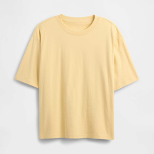 <b>High</b> Quality Oversized Boxy Crew <b>Neck</b> Men <b>T</b>-<b>Shirt</b> Loose Fit Printed 100% Cotton Heavyweight Knitted Breathable Men's <b>T</b> <b>Shirt</b> - Product Image 6