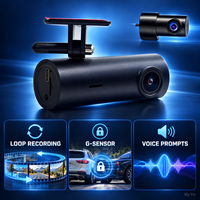Caméra embarquée 4K avant et arrière, double caméra 1080P, double enregistrement, Wi-Fi, vision nocturne, DVR de voiture, moniteur de stationnement LF10 pour la vente en gros aux flottes