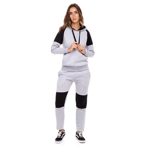 Chándal Deportivo de Invierno para Mujer, Diseño Personalizado, Color Sólido, Informal, Transpirable, Ligero, de Poliéster y Algodón, Alta Calidad, de Pakistán - Product Image 4